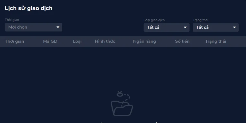zbet 4 Người chơi có thể kiểm tra tiến độ trả thưởng tại lịch sử giao dịch